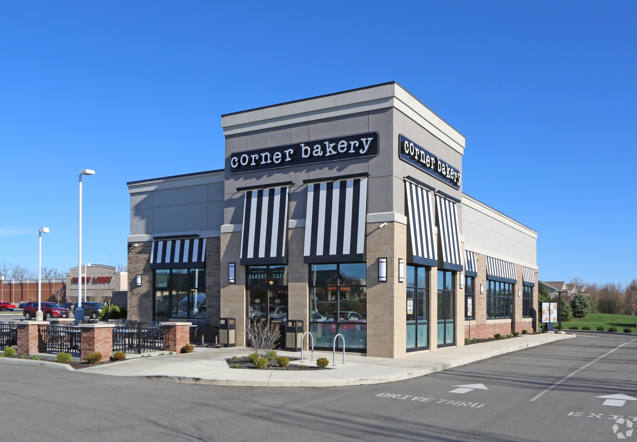 This Corner Bakery in Columbus, Ohio, closed in January. (Sam Blythe/CoStar)