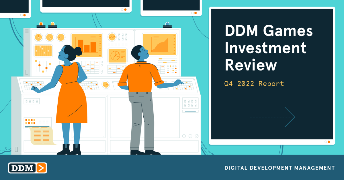 DDM: 2022 was second biggest year for gaming investment