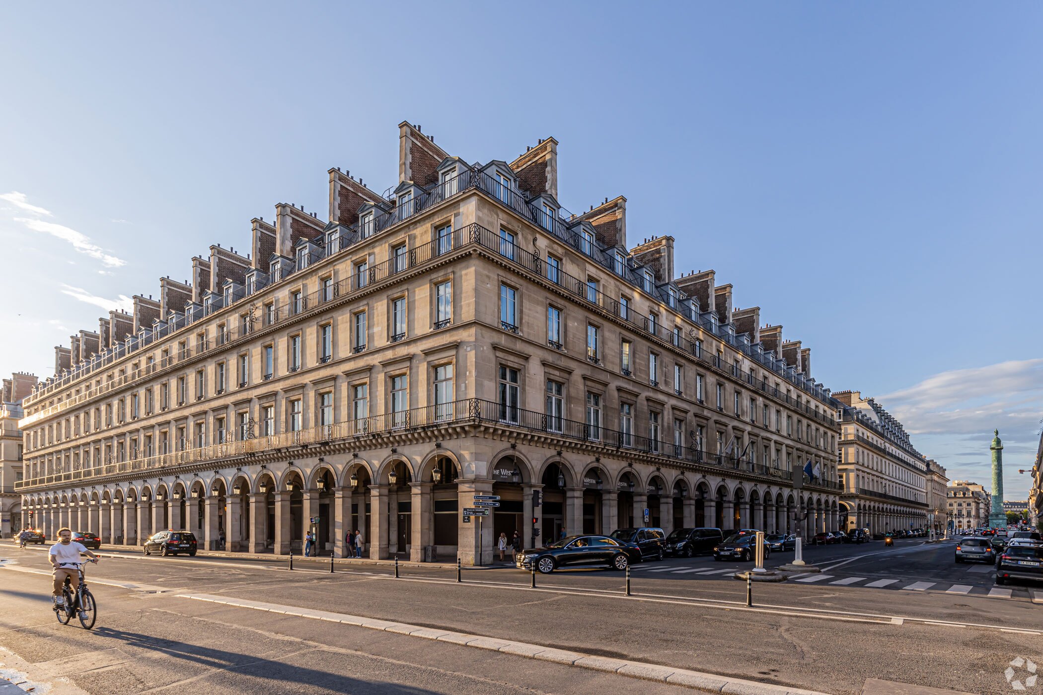 The Westin Paris Vendôme occupies a coveted support across from both the Jardin des Tuileries and Dorchester Collection’s Hotel Le Meurice. (CoStar)