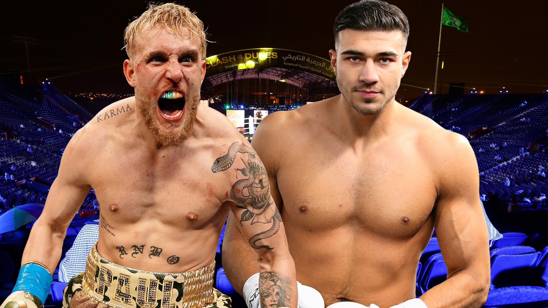 Jake Paul vs Tommy Fury LIVE commentary: UK start time, undercard, talkSPORT coverage, live stream and how to follow