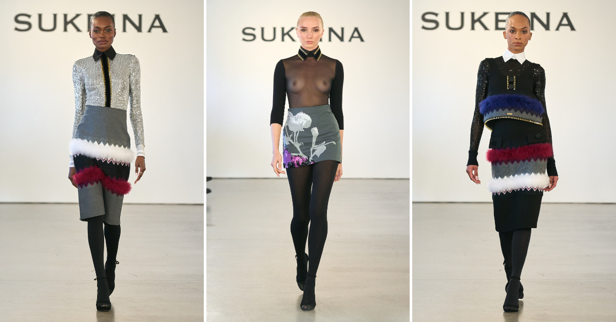 Sukeina Fall 2023 Plays with Perception at New York Fashion Week
