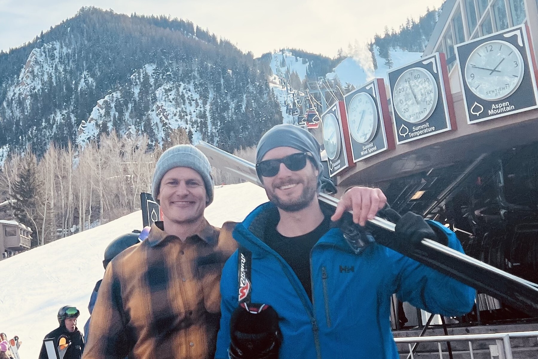 Dane Hooks, left, has returned to his native Colorado and is diving back into the state's outdoor lifestyle. (Dane Hooks)