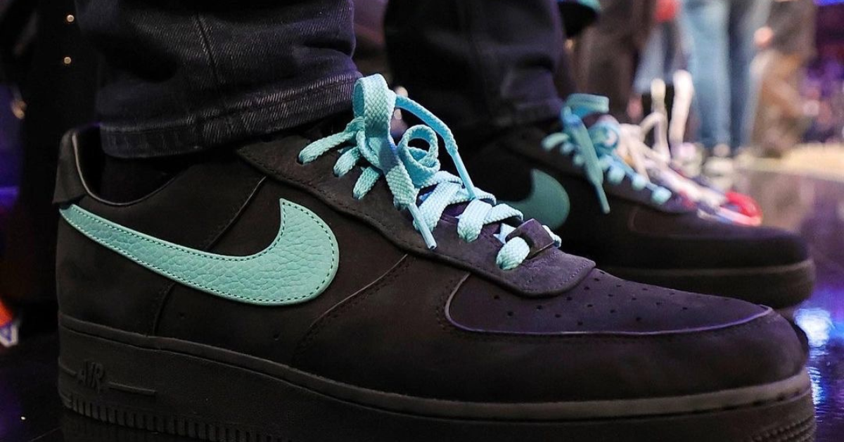 Tiffany & Co. Executive Alexandre Arnault Sits Courtside in the Nike x Tiffany Air Force 1s