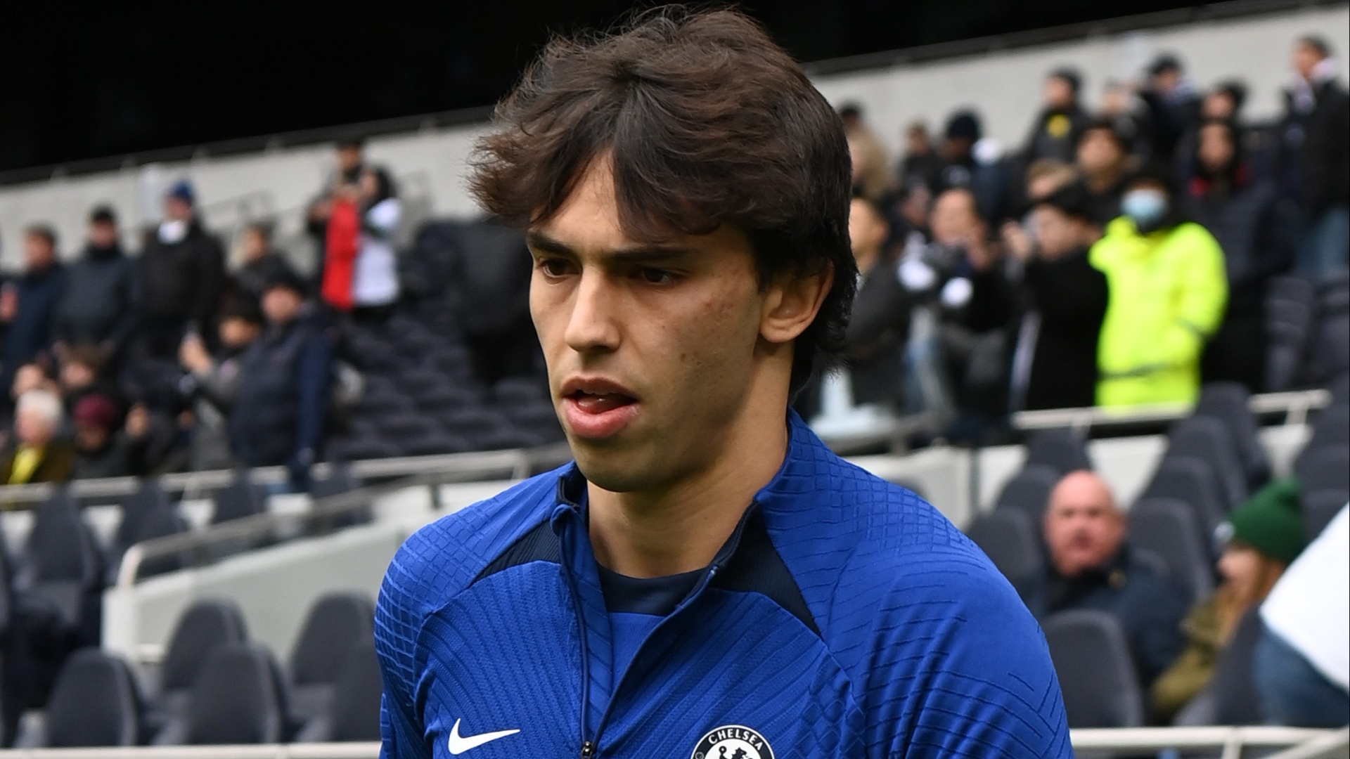 Tottenham fans chant crass song about Pedro Porro and Joao Felix rumour that saw Spurs star forced to deny affair with Chelsea star's girlfriend