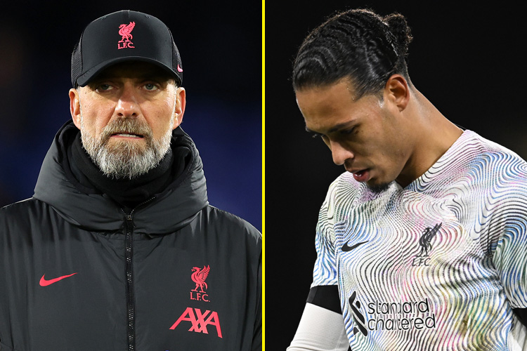 Virgil van Dijk and Trent Alexander-Arnold criticised as Liverpool held by Crystal Palace