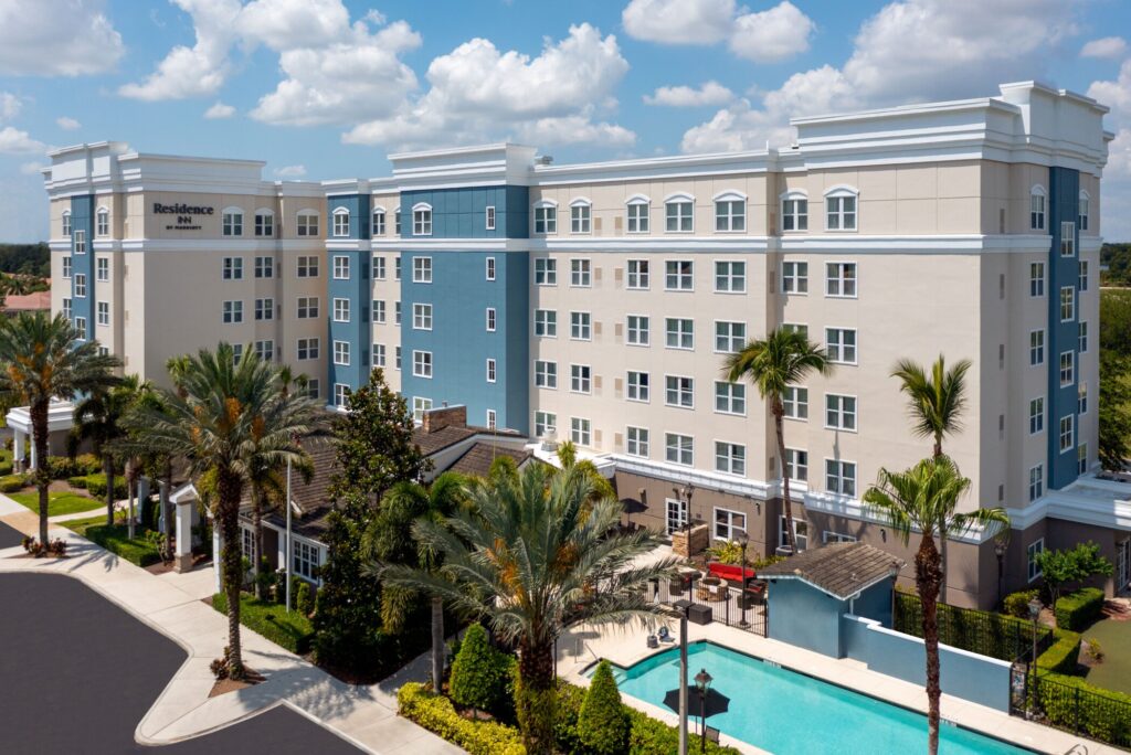 Aimbridge Hospitality has acquired Terrapin Hospitality's management portfolio of 71 hotels, including the Residence Inn by Marriott Port St. Lucie in Florida. (Aimbridge Hospitality)