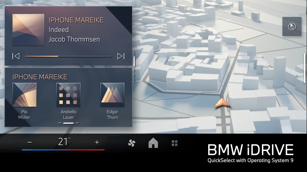 BMW unveils new iDrive infotainment system with smartphone-like design