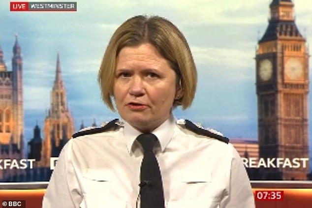 Deputy Chief Constable Maggie Blyth, from the National Police Chiefs