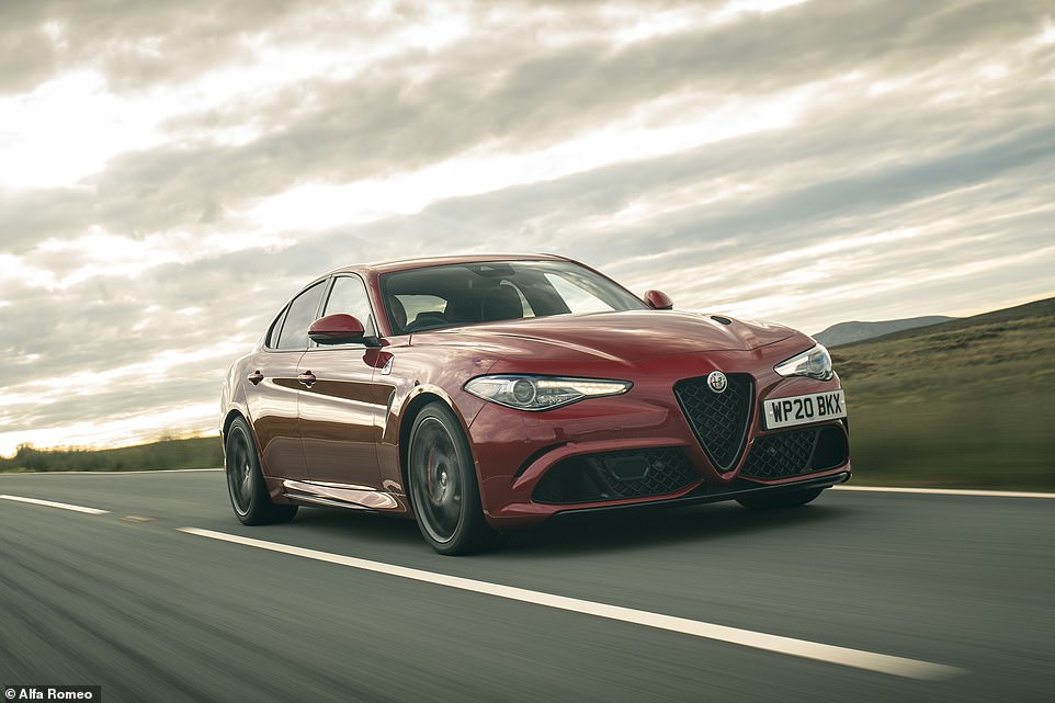 Alfa Romeo says the projected lead times on new factory orders is between 17 and 25 weeks. This includes the Giulia saloon, pictured