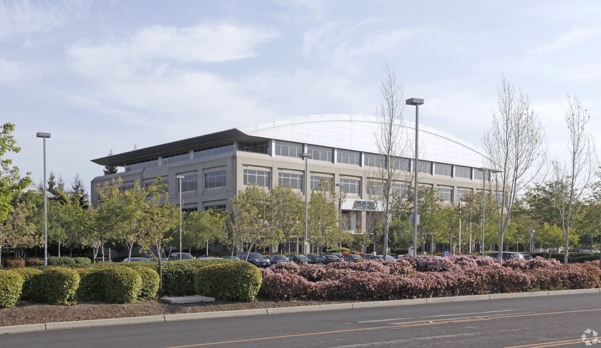 Intel acquired Altera Corp. in 2015. Altera Corp. had been headquartered in the four-building office complex on Innovation Drive in San Jose, California. Intel acquired Altera in 2015. (CoStar)