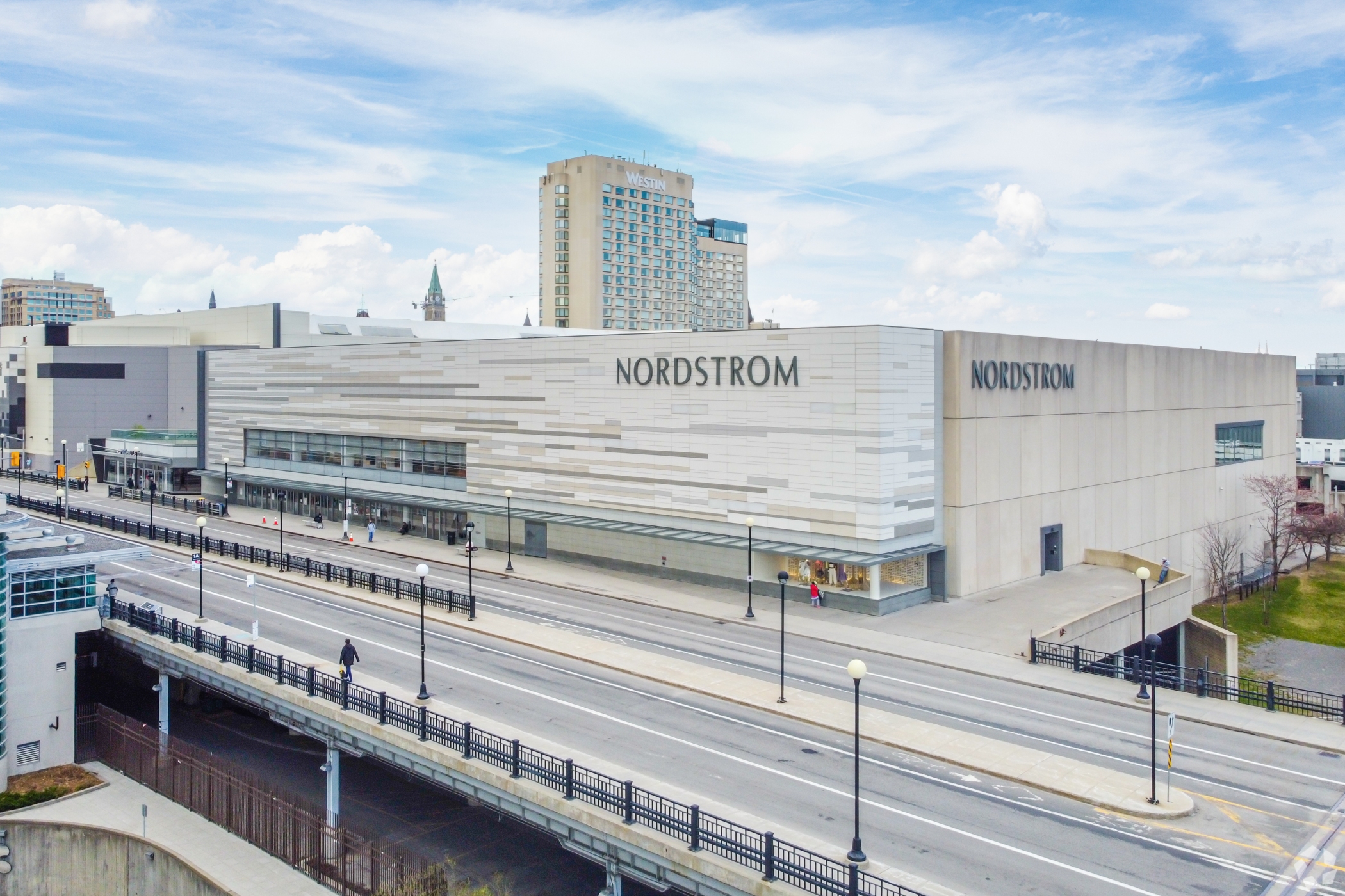 Nordstrom plans to close all its stores in Canada by June, including this one at the Rideau Centre in Ottawa. (CoStar)