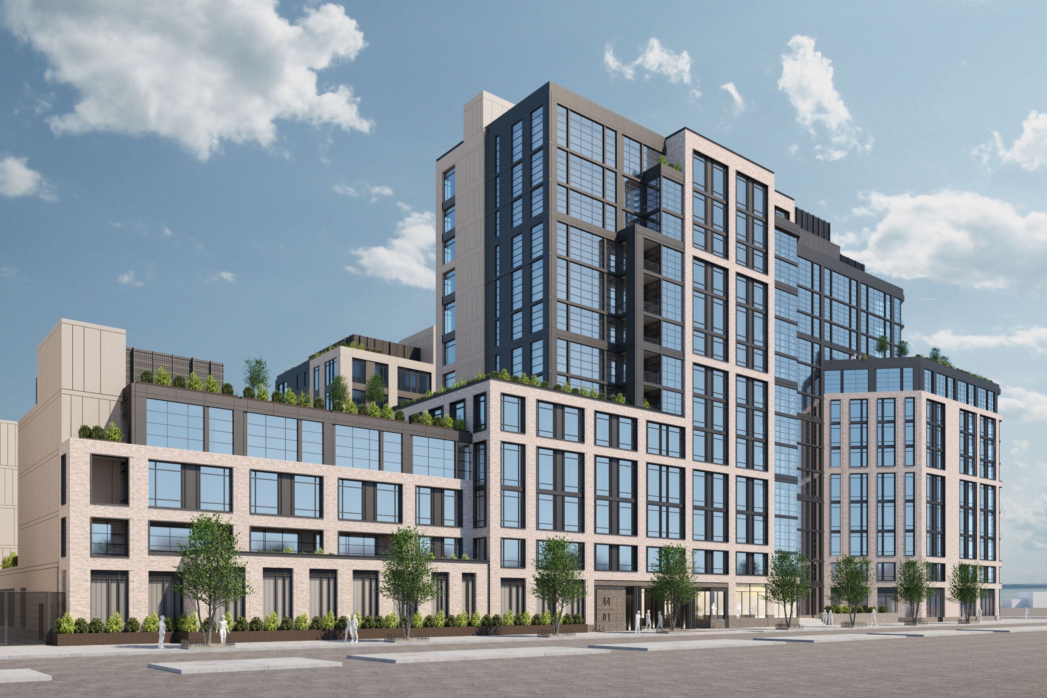 Silverstein Properties and Cantor Fitzgerald have landed a $165 million construction loan for 44-01 Northern Blvd. in Queens, New York. (Silverstein)