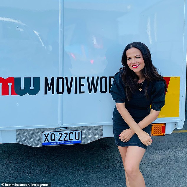 Tammin Sursok, 39, (pictured) made a devastating confession on Thursday when she revealed she grew up