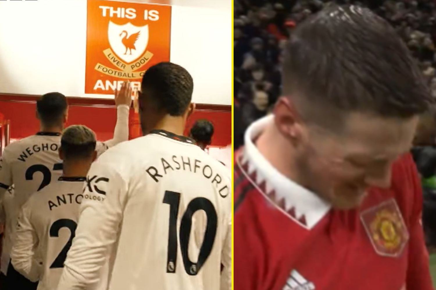 Wout Weghorst was close to tears after Manchester United goal against Real Betis in first appearance since furore over touching Anfield sign before Liverpool humiliation