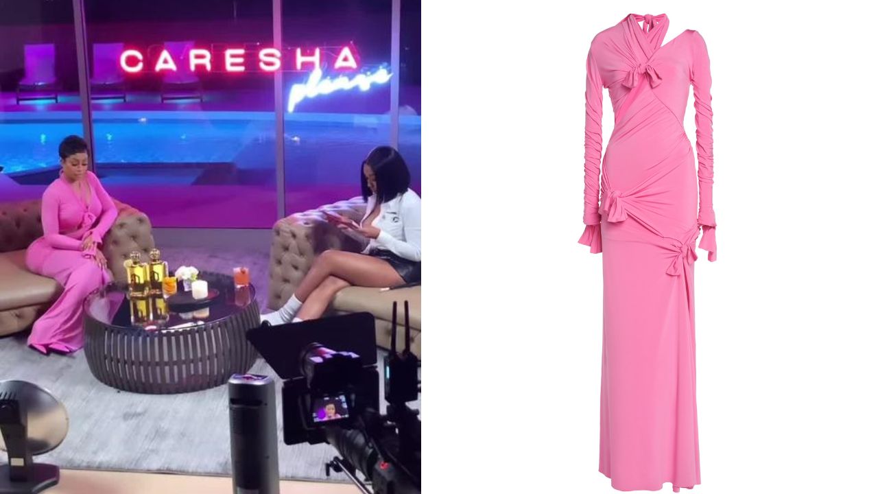 Blac Chyna Makes An Appearance on ‘Careesha Please’ in a Pink Balenciaga SS23 Dress