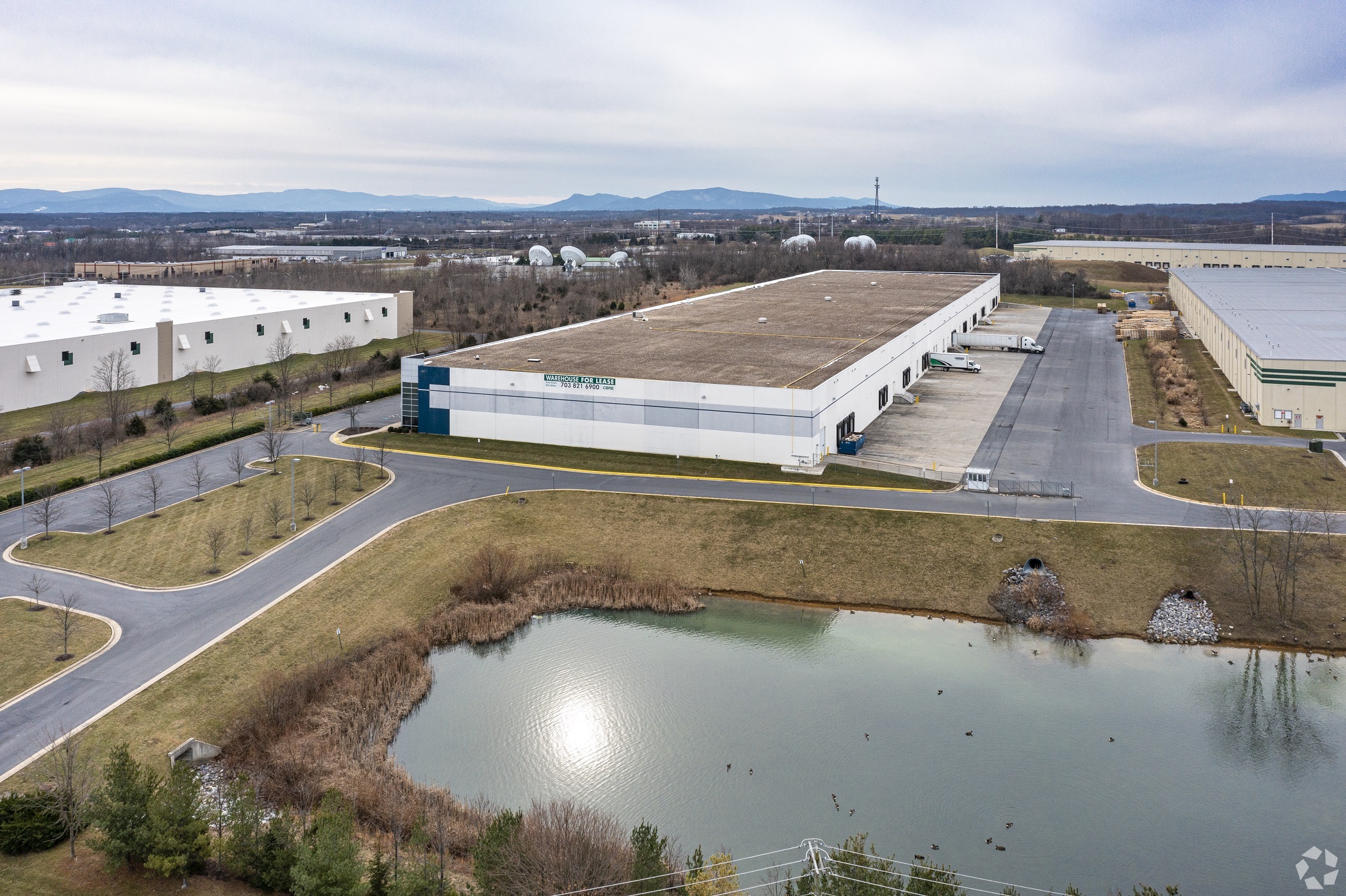 Packaging Corporation of America signed a lease to anchor this Winchester, Virginia, warehouse. (Jesse Snyder/CoStar)