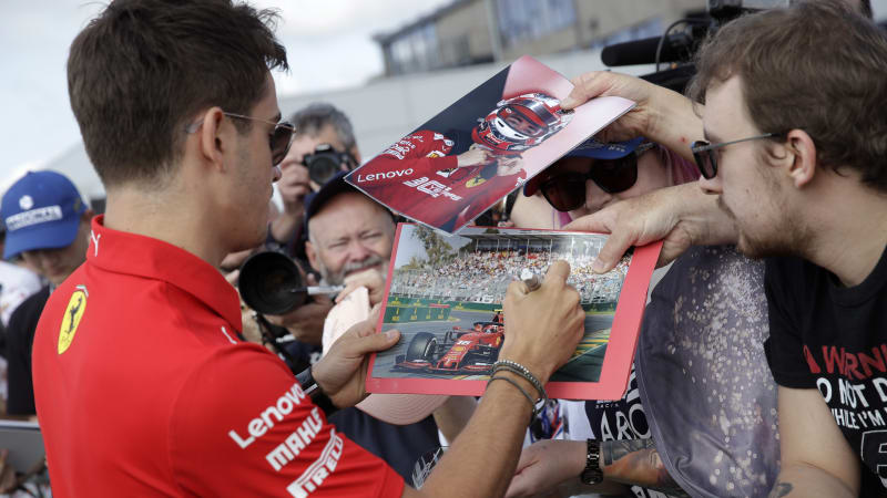 F1's Leclerc to fans: Stop coming to my home