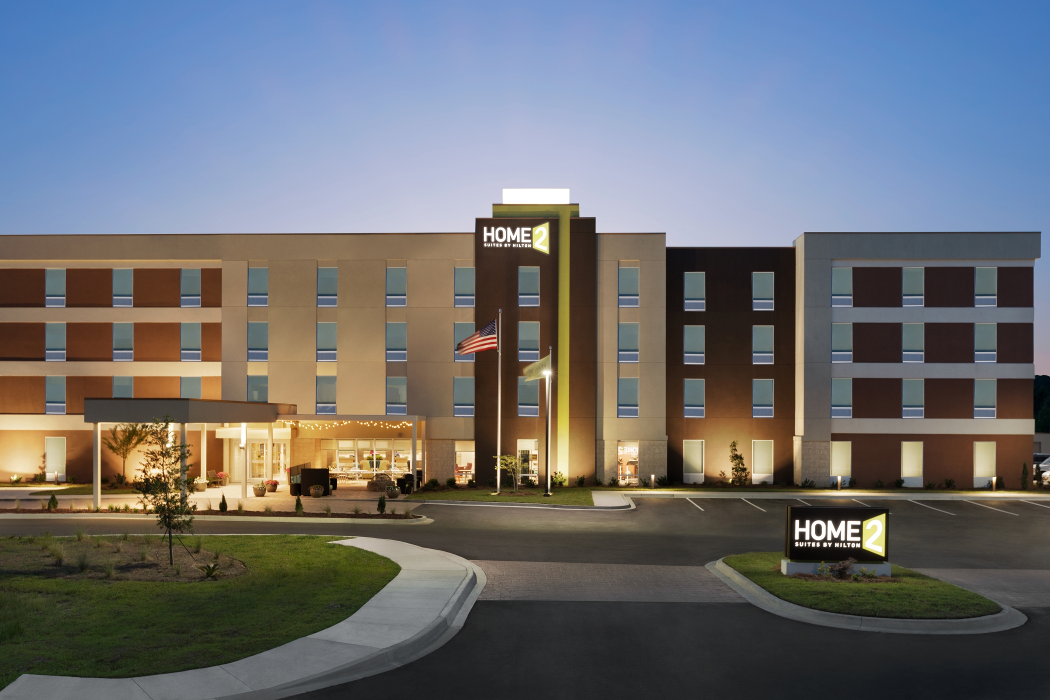 Hilton's yet-to-be-officially-announced new extended-stay brand will sit below its Home2 Suites by Hilton brand. More than 550 Home2 Suites hotels were open globally at the end of the first quarter. (Hilton)