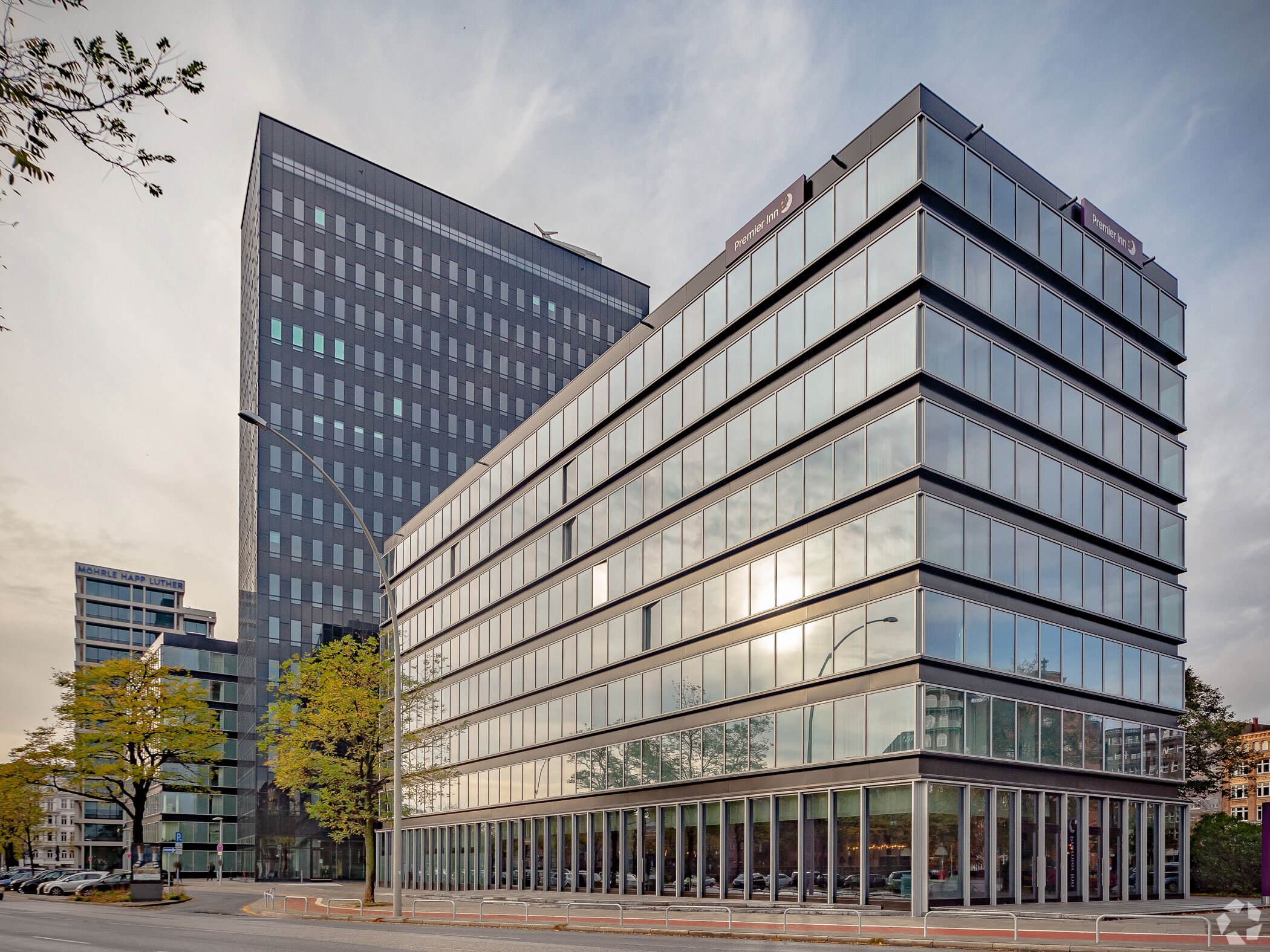 Whitbread PLC's growing portfolio in Germany includes the 182-room Hamburg City Zentrum. (CoStar)