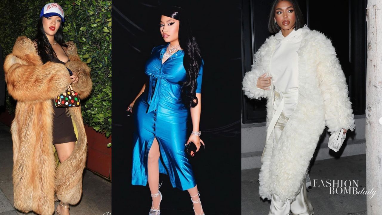 Rihanna in Christian Dior, Nicki Minaj in Paco Rabanne, Lori Harvey in LaPointe & More