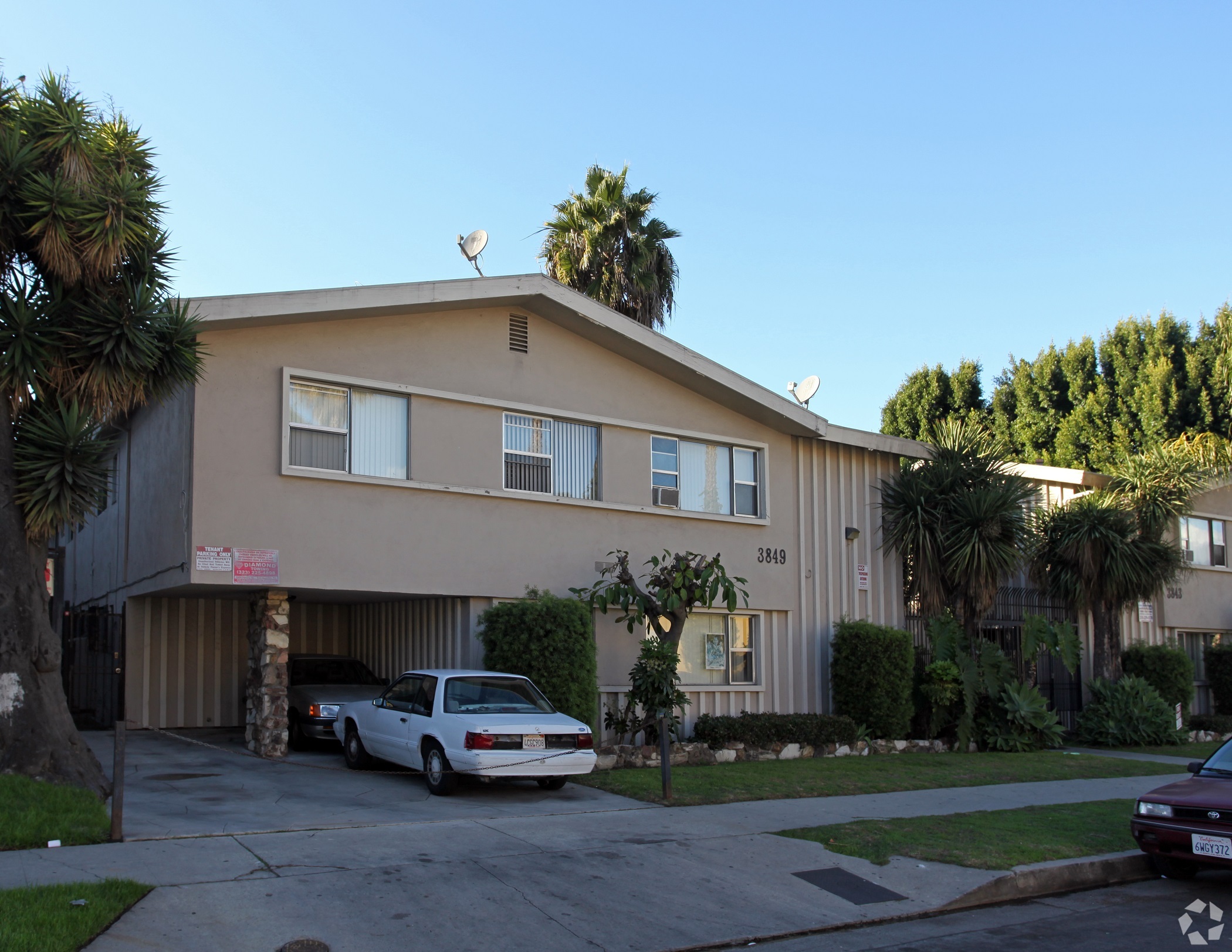 A 26-unit apartment property at 3843-3849 Gibraltar Ave. in the city of Los Angeles sold for $5 million on April 5. The property would have been subject to the city's new mansion tax had it sold for a penny more. (CoStar)