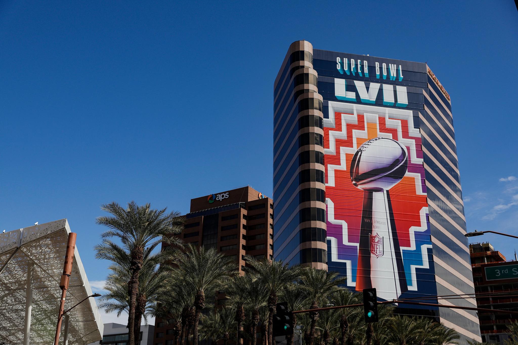 Phoenix hosted Super Bowl LVII, which drove profitability performance for the market's hotels. (Getty Images)