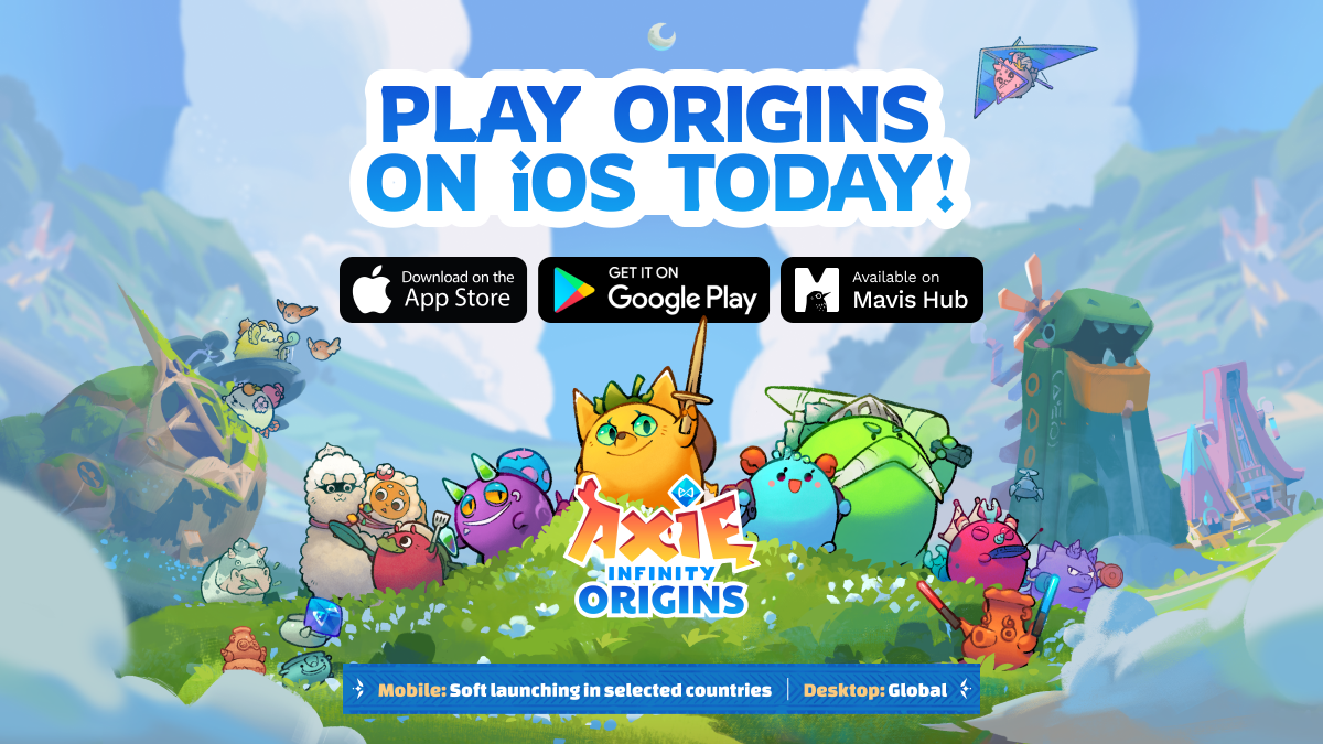 Axie Infinty: Origins launches on iOS in LATAM, Asia