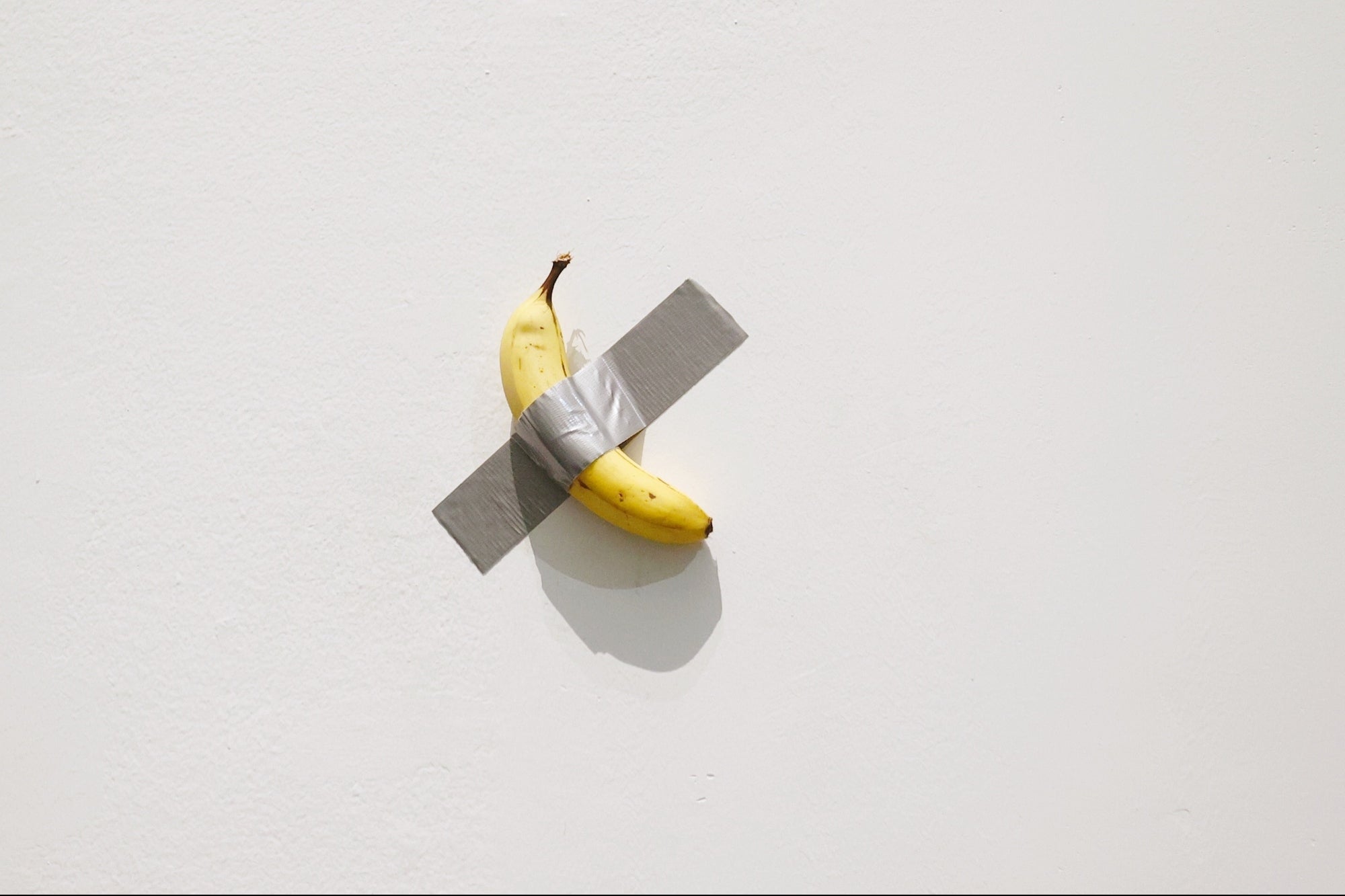 'Comedian' Banana Art Exhibit Eaten (Again) Inside Museum