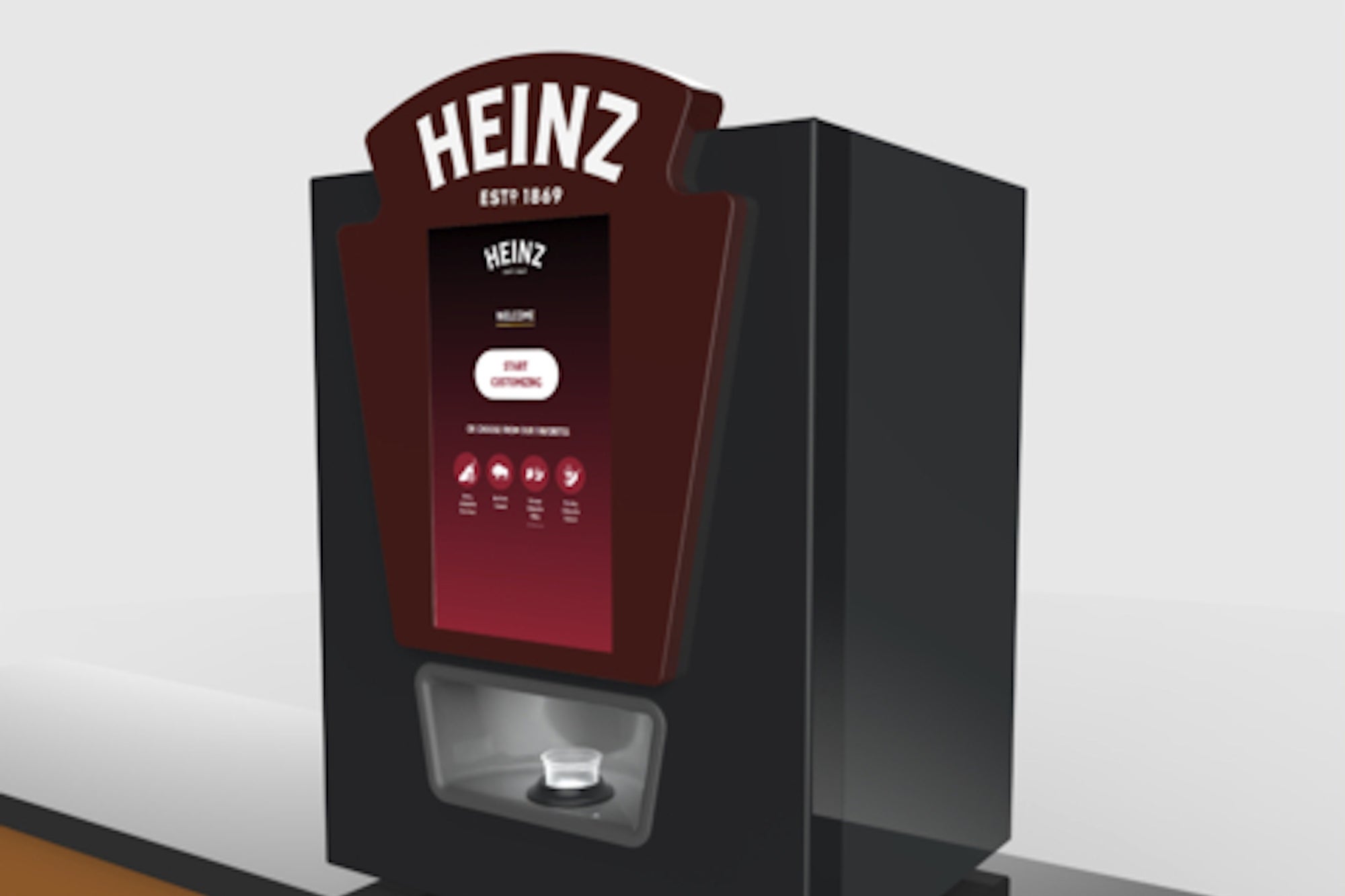 Kraft Heinz Rolls Out Sauce Machine With 200 Different Options