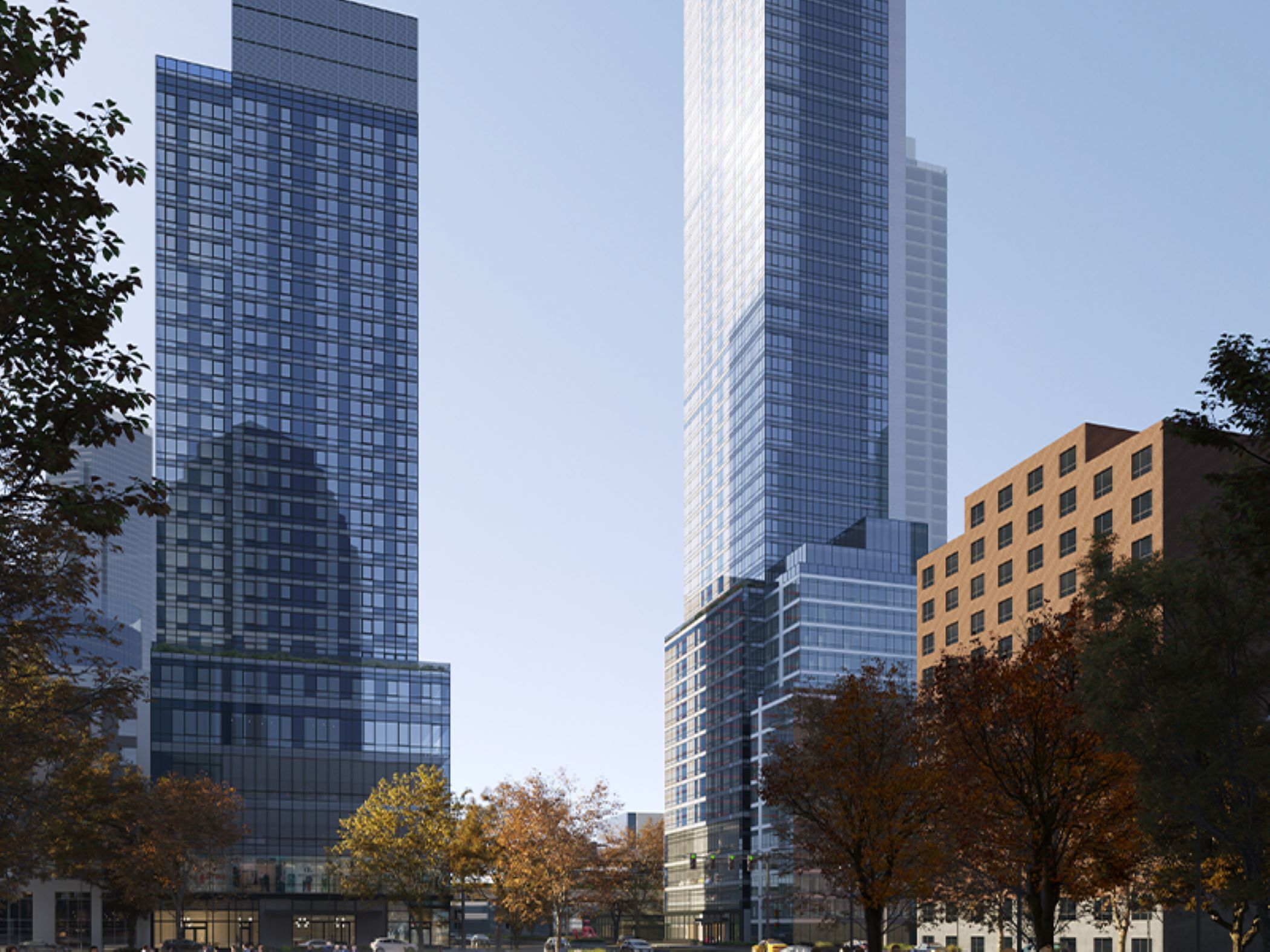 The Italic, a mixed-use luxury residential development project in New York’s Long Island City neighborhood, depicted in a rendering, has landed $350 million in debt and equity financing. (JLL)