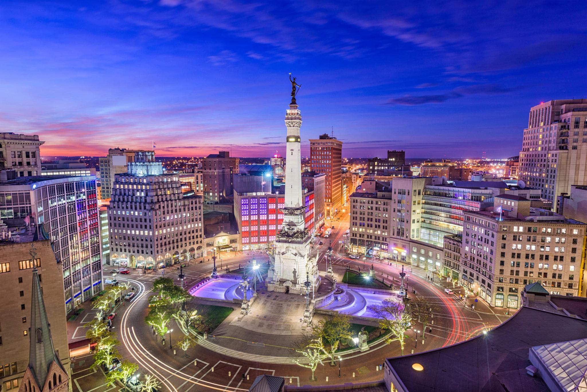 Indianapolis once again held the top spot for rent growth in the U.S. in April. (Getty Images)