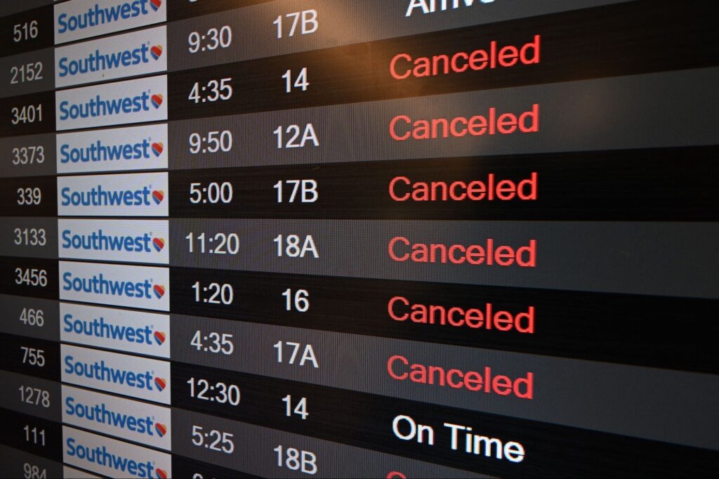 Report: Flight Cancelations Are Airline's Fault, Not Weather