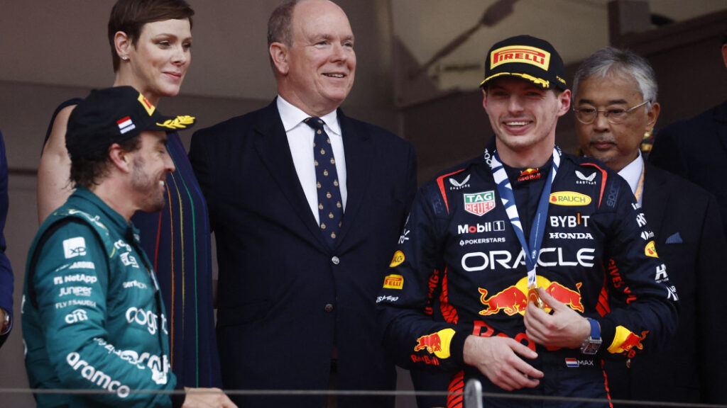 Verstappen wins Monaco GP to extend F1 championship lead; Alonso 2nd ahead of Ocon