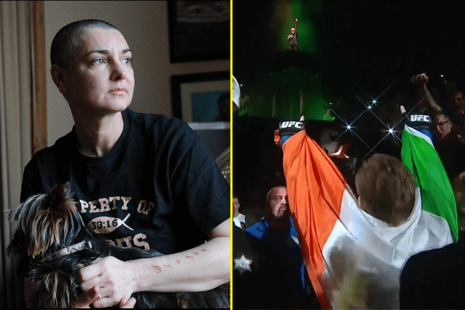 Conor McGregor mourns loss of Sinead O'Connor who sung during spine-tingling walkout