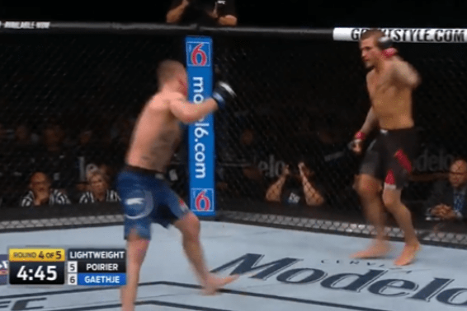 Footage of Dustin Poirier turning Justin Gaethje’s legs to jelly in knockout win reemerges ahead of UFC 291 rematch