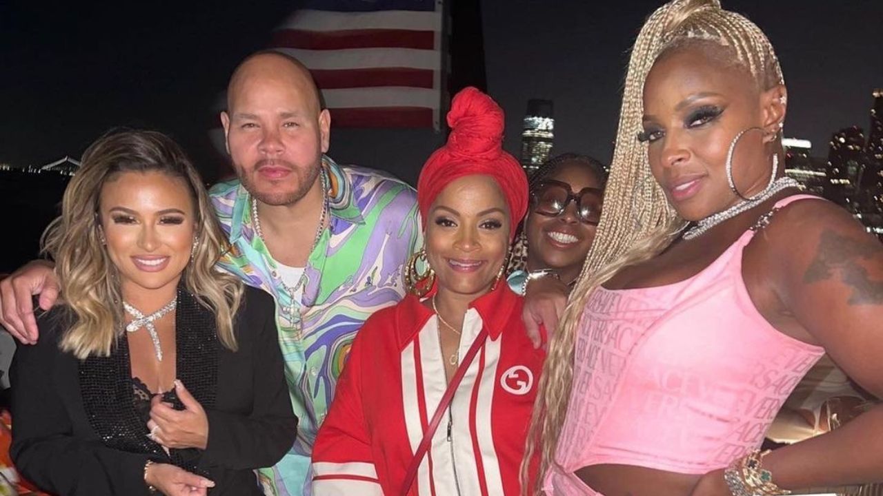 Fat Joe Celebrates his 53rd Birthday in Pucci with Mary J. Blige in Versace, Remy Ma in Honey Birdette, Simone Smith in Gucci + More