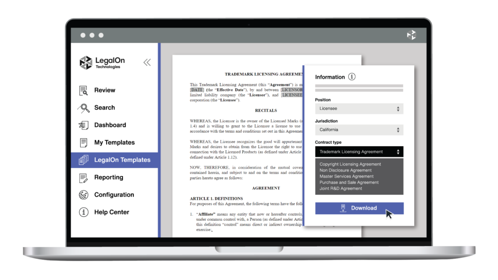 LegalOn Expands from Contract Review to Drafting with Addition of 100+ Lawyer-Drafted Contract Templates