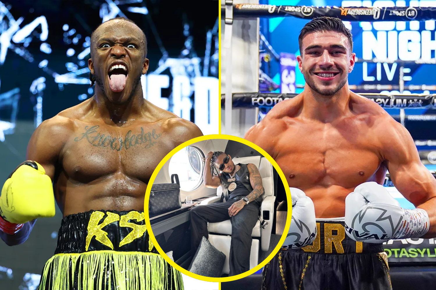 'Easiest money of your life' - Rapper bets $100k on KSI to knock out Tommy Fury