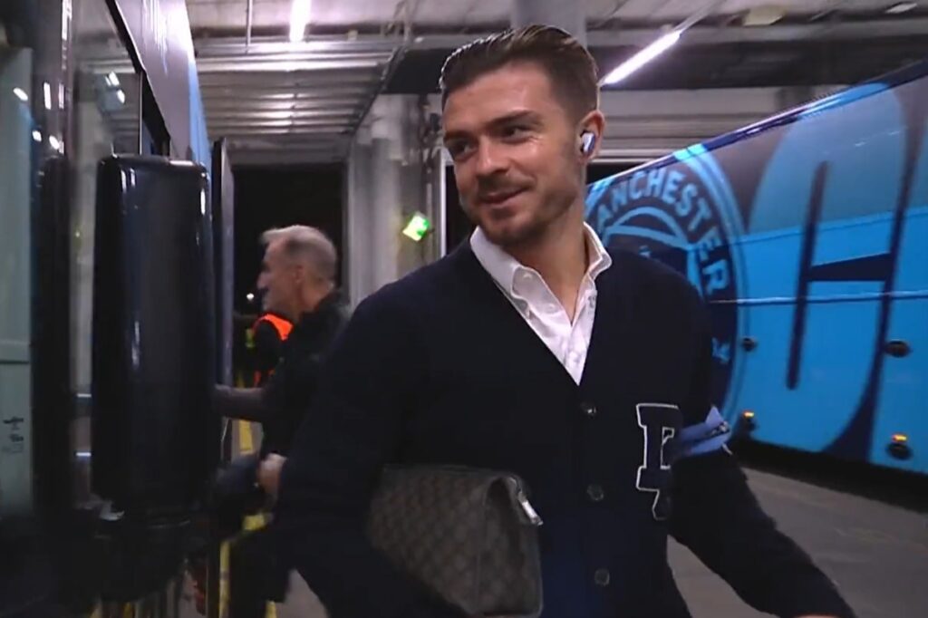 Man City questioned for 'horrendous' pre-match outfit that not even Jack Grealish could rock