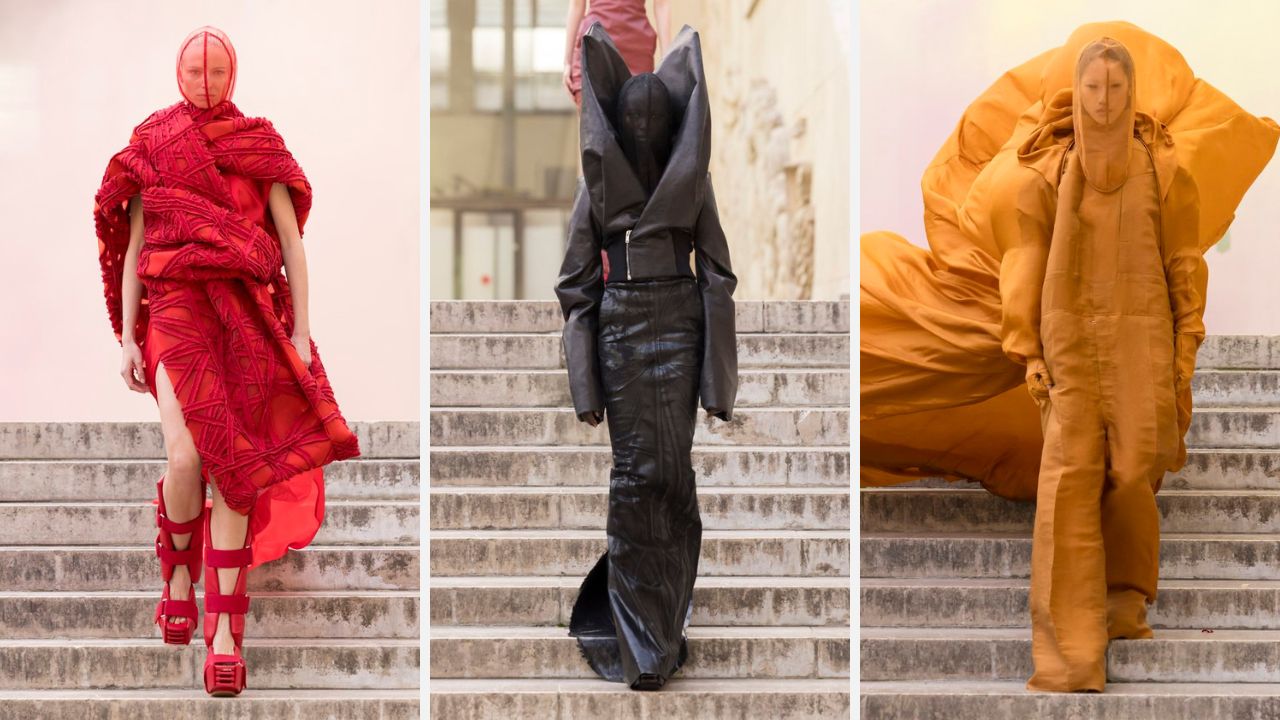 Rick Owens Distinctively Debuts his Dark and Gothic “LIDO” Collection during Paris Fashion Week – Fashion Bomb Daily