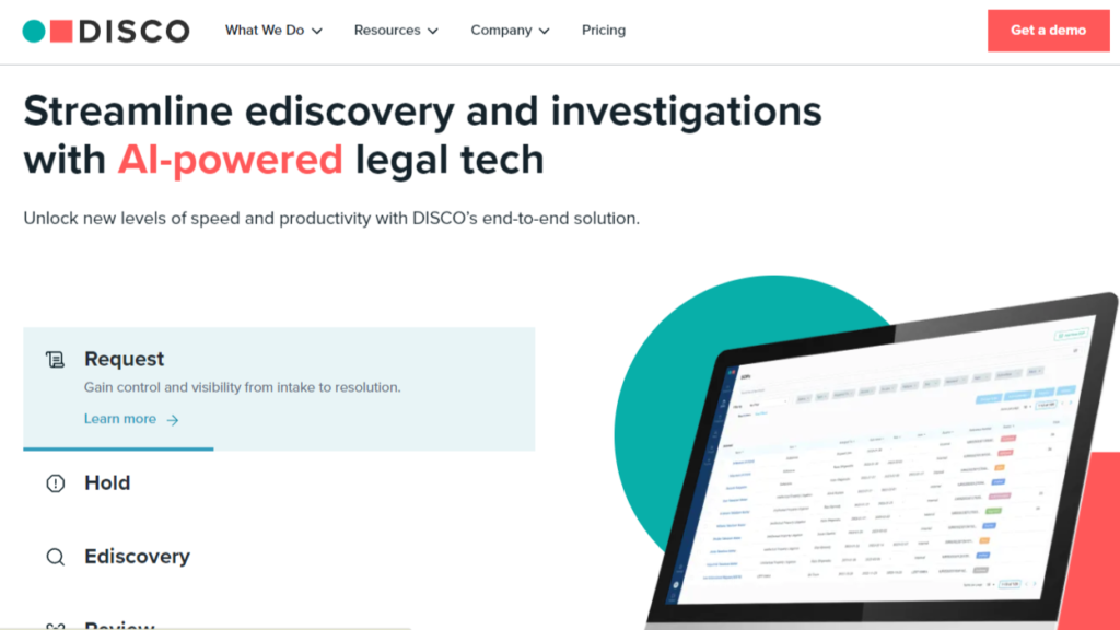DISCO Licenses vLex Library In Move To Combine Legal Analysis with Factual Analysis within Its Platform