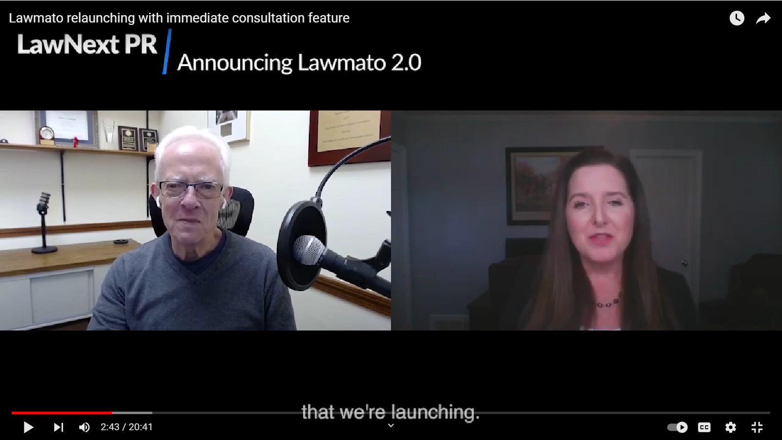 On the LawNext PR Podcast: Legal Tech Startup Lawmato Relaunches with Immediate Consultation Feature
