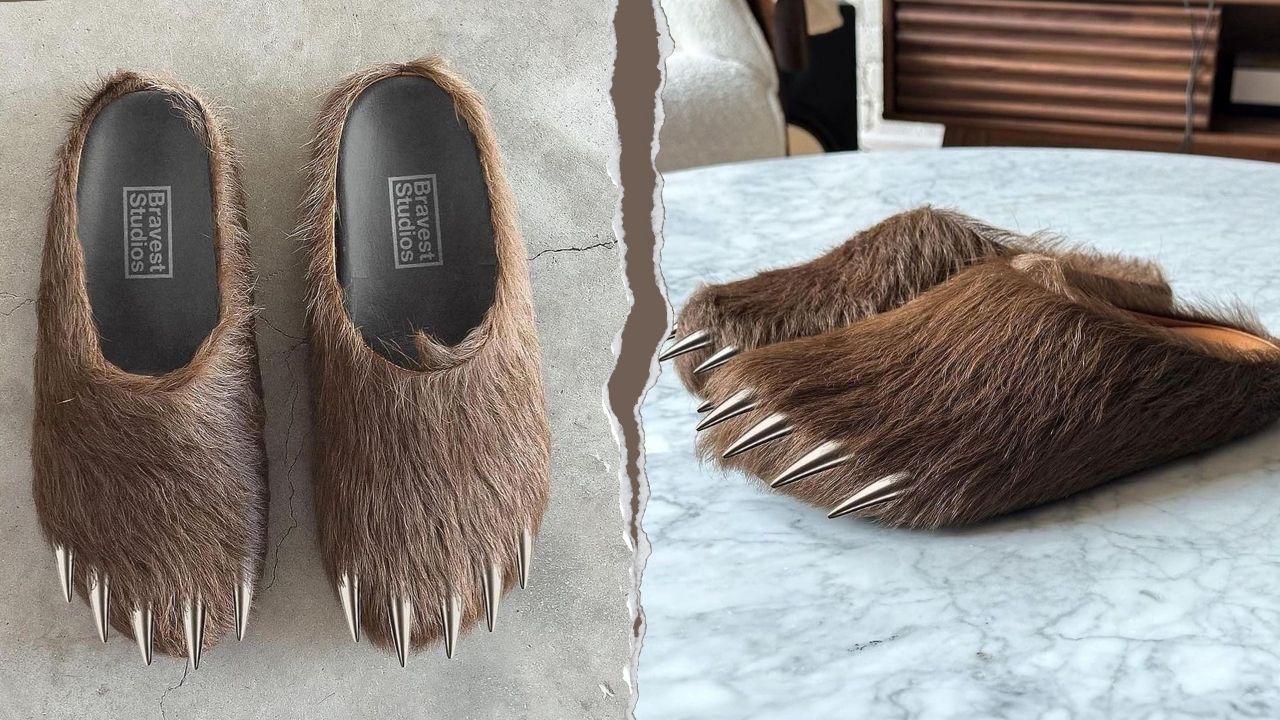 ‘Bravest Studios ‘ Released Their Latest Bear Claw Mule With Metallic Claws – Fashion Bomb Daily